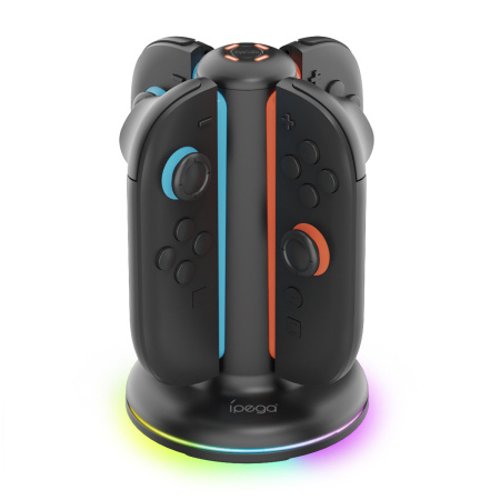 Док-станція 4-in-1 з RGB-підсвіткою для зарядки Joy-Pad Nintendo Switch 2 -PG-SW2052
