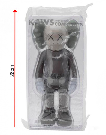 KAWS Companion Open Edition виниловая фигурка (Коричневая) 28 см