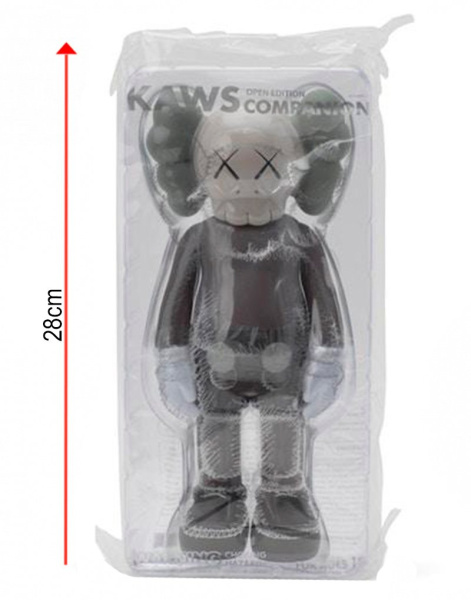 KAWS Companion Open Edition виниловая фигурка (Коричневая) 28 см KAWS Companion Open Edition виниловая фигурка (Коричневая) 28 см