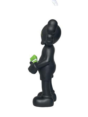 Kaws holding money black вінілова фігурка (30 см)