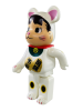 Bearbrick Lucky Cat Пеко-Чан белый 400% (28см)