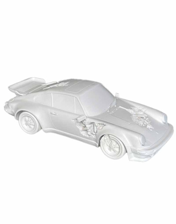 Фигурка Porsche 911 Turbo Eroded Дэниел Аршам (Белый)