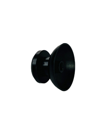 Стик Грибок Шляпка аналога джойстика DualShock4/DualSense/XboxOne/XboxSeries Металлическая Черная