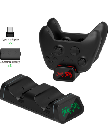Зарядная станция для джойстиков + 2 аккумулятора Xbox Series / X TYX-0625