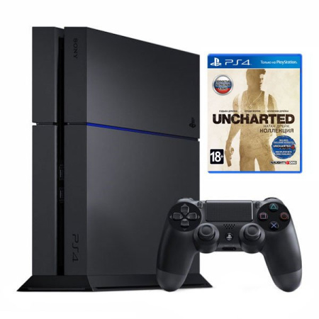 Sony PlayStation 4 1Tb + Uncharted: Натан Дрейк. Коллекция