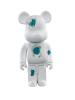 Bearbrick Art OverTurn Blue Crystal (Голубой Кристалл) 400% (28см)