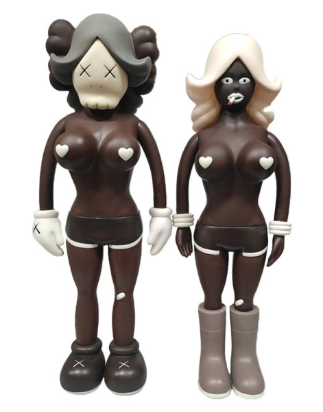 Kaws The Twins Близнецы (Коричневые) 40 см Kaws The Twins Близнецы (Коричневые) 40 см