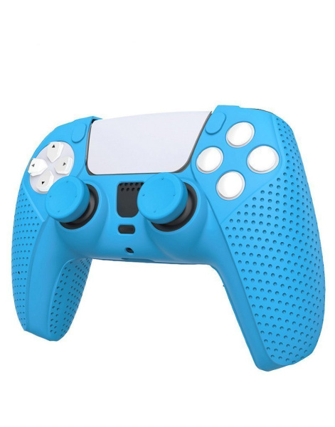 Силиконовый чехол + накладки на стики для DualSense PS5 TP5-0559