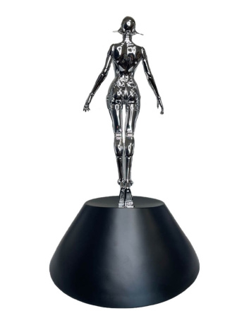 Фигурка Hajime Sorayama Sexy Robot Женщина Киборг Хромированная (52 см)