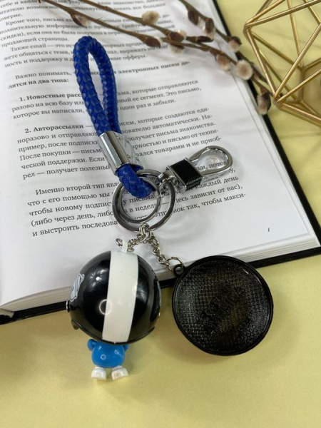 Брелок для Doraemon Капитан Америка (Синий)