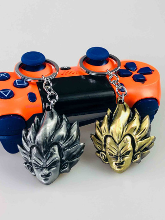 Брелок Vegeta (Dragon Ball Z) — металевий брелок з головою Веджети