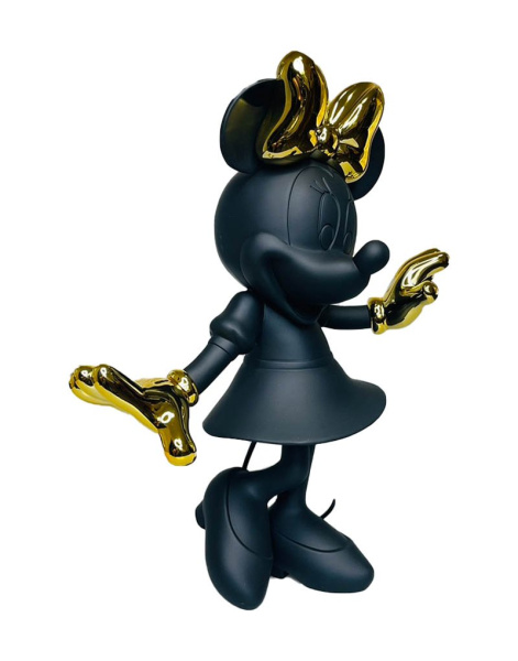 Фигурка Минни Маус Девочка (Черный/золотой) 32см