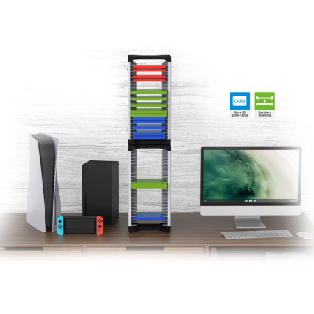 Стійка для зберігання ігрових дисків PS5 /Switch/PS4 з гачком для навушників TY 2847