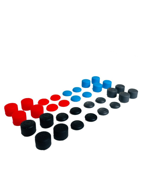 Накладки на стики для Nintendo Switch 8 шт черные NS/NSLite/NSMini