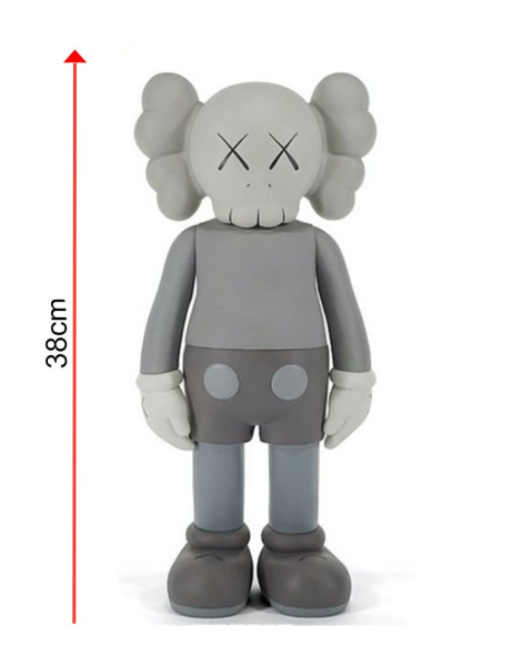 Kaws Five Years Later Companion виниловая фигурка (серый) - 38 см Kaws Five Years Later Companion виниловая фигурка (серый) - 38 см