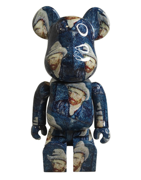 Bearbrick Van Gogh Museum Self Portrait 400% (28см)