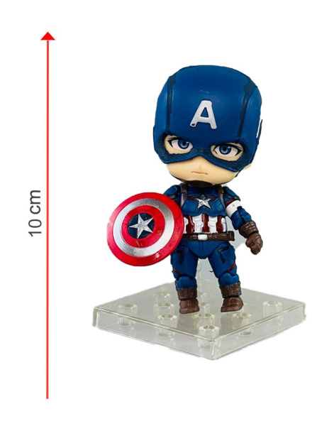 Фигурка Капитан Америка со щитом А (10 см)