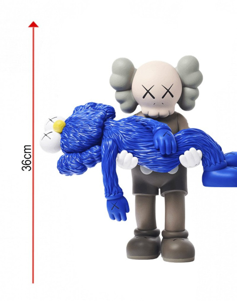 Kaws Gone Figure Фигурка (коричневый) - 36 см Kaws Gone Figure Фигурка (коричневый) - 36 см