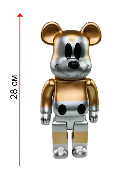 Bearbrick Микки Маус 90 лет 400% (28 см)