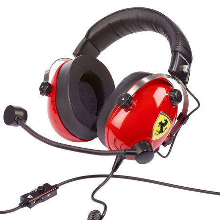 Игровая гарнитура Thrustmaster T.Racing Scuderia Ferrari Edition (PS4 / Xbox One / Nintendo Switch / PC)