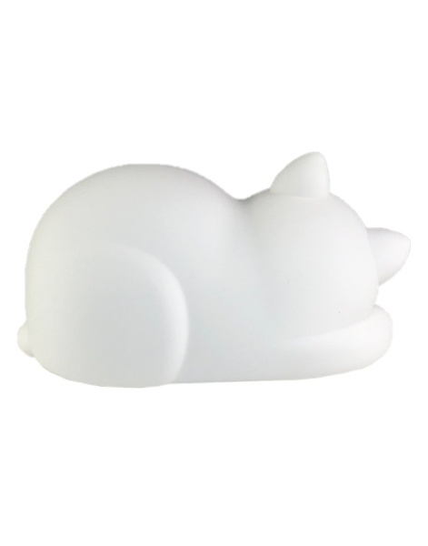 Светильник-ночник Спящий Кот Коричневый (Светильник)