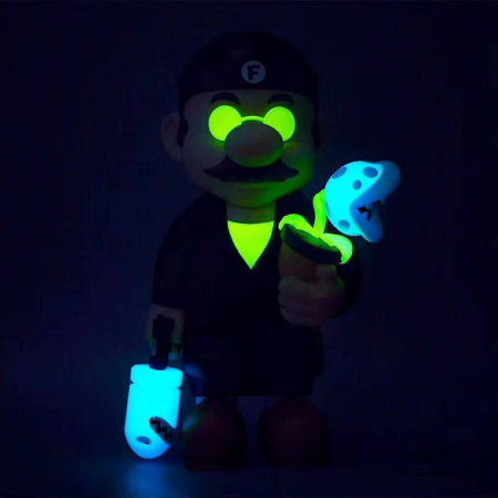 Супер Марио LEON The Professional (Леон Киллер) голубой 50см