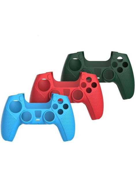 Силиконовый чехол + накладки на стики для DualSense PS5 TP5-0559