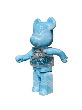 Bearbrick My First Baby Water Crest 400% (28см)