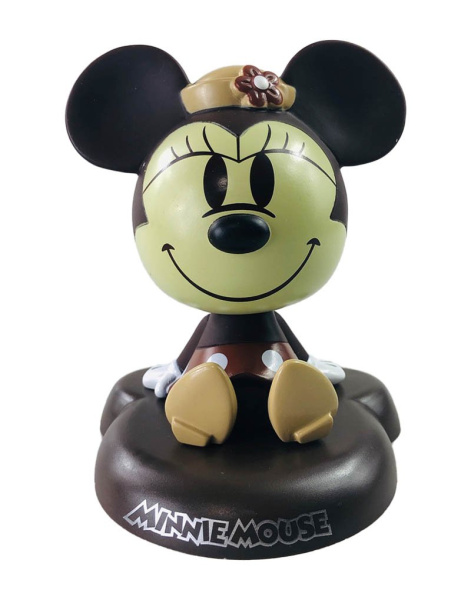 Фігурка Disney Minnie Mouse Коричнева (Cars Series) башкотряс ПВХ (10см)