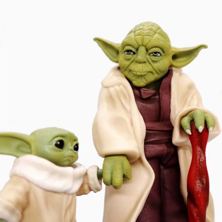 Фигурка Мастер Йода и малыш Йода Star Wars