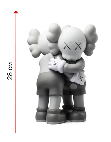 Kaws Together companion Виниловая фигурка (Серая) 28см Kaws Together companion Виниловая фигурка (Серая) 28см