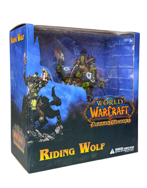Фігурка World of Warcraft Riding Wolf Світ Військового Ремесла Орк Наїзник - 26 см 