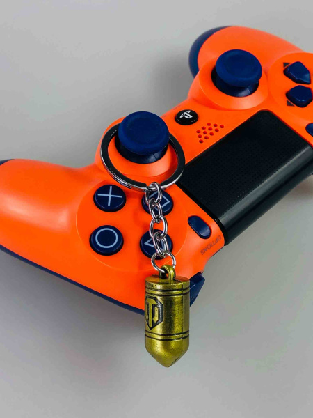 Ігровий брелок World of Tanks «Патрон» (металевий)