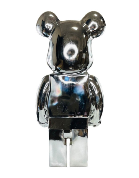 Bearbrick Silver (Серебро) 1000% (70 см)