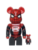 Bearbrick x Marvel Spider-Man Upgraded 400% + 100% (28см+7см)