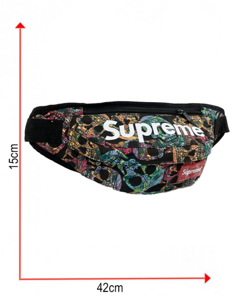 Сумка-бананка Supreme рисунок 10