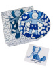 Набор тарелок Kaws 4шт (15см*15см)