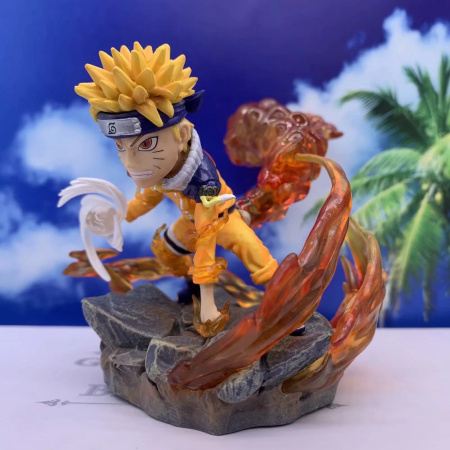 Фігурка Naruto Перша сцена бомби Наруто. Хвіст звіра (11см)