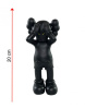 KAWS At This Time Виниловая Фигурка (Черный) - 20 см