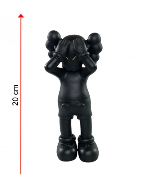 KAWS At This Time Виниловая Фигурка (Черный) - 20 см KAWS At This Time Виниловая Фигурка (Черный) - 20 см