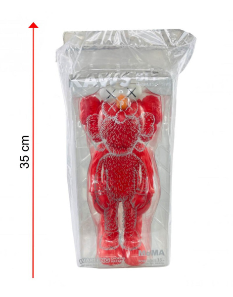 Kaws Bff Open Edition Виниловая Фигурка (Красный) 35 см Kaws Bff Open Edition Виниловая Фигурка (Красный) 35 см