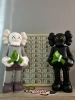 Kaws holding money black вінілова фігурка (30 см)