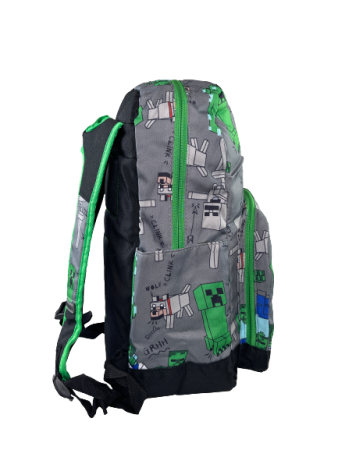 Рюкзак Jinx Майнкрафт Монстры (Серый)