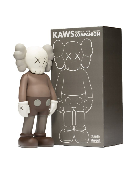 Kaws Five Years Later Companion виниловая фигурка (коричневый) - 38 см Kaws Five Years Later Companion виниловая фигурка (коричневый) - 38 см