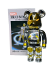 Bearbrick x Sorayama x Marvel Iron Man (Фігурка Залізна людина) 400% (28см)