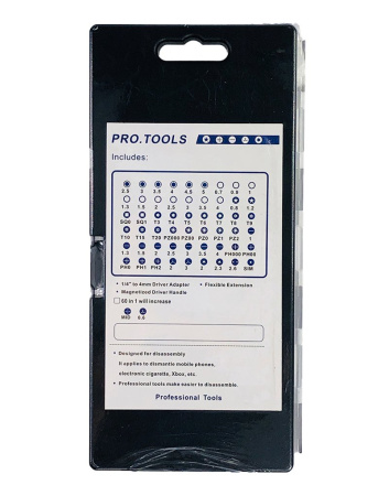 Отвертка с набором бит для приставок (Playstation/ Xbox) A033