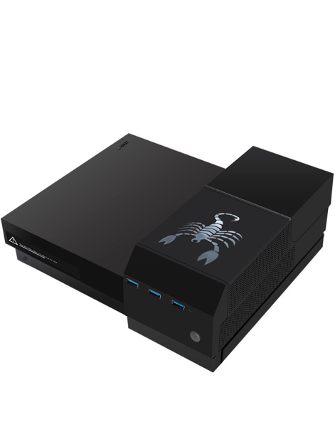 Внешний USB-HUB с отсеком для HDD для Xbox ONE X