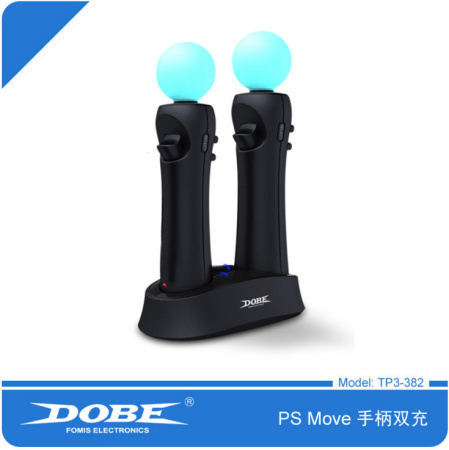 Подвійний зарядний пристрій PS4 Move Контролер PS3 MOVE TP3-382