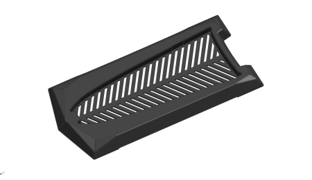 Підставка для PS5 Pro (цифрова та дискова версія) — вертикальна, компактна, чорна-біла