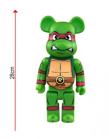 Bearbrick Raphael (TMNT) 400% 28 см